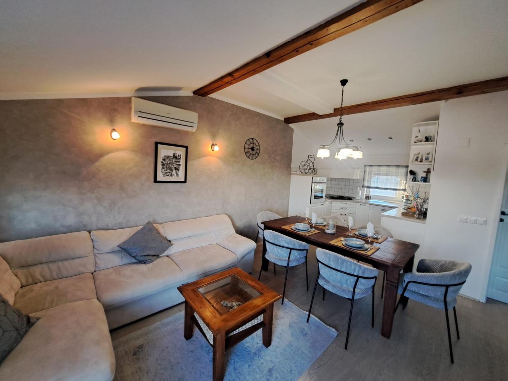 Apartman Lucia Posedarje Bagian luar foto
